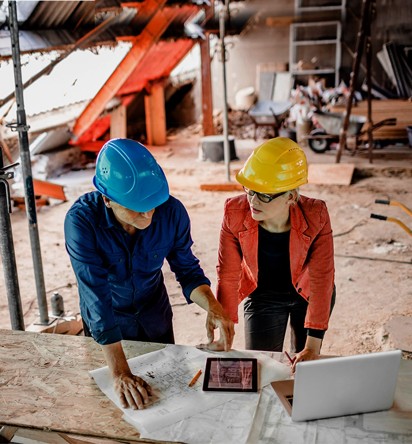 Invoices and cashflow management in construction sector