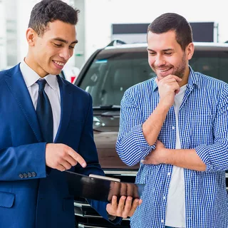 Automotive debt collection service banner